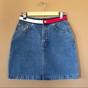 Denim skirt